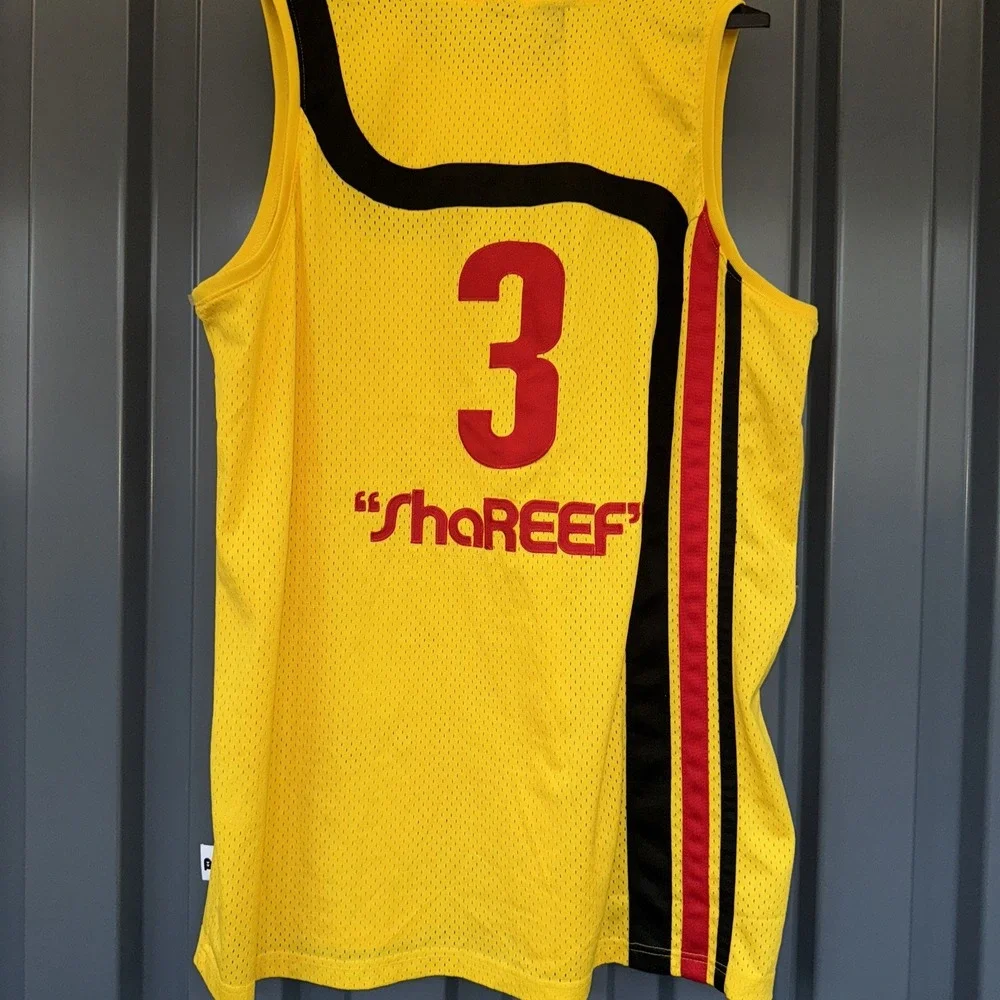 Atlanta Hawks Shareef Abdur-Rahim #3 Basketball Nike Jersey Yellow XXL